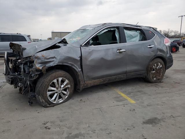 NISSAN ROGUE S 2015 with VIN KNMAT2MT3FP510113 - Photo from auction