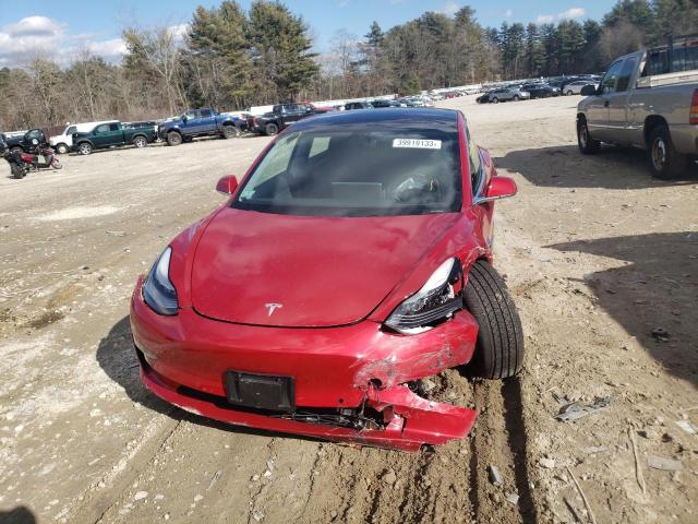 Photo 5 from auction – 2019 TESLA MODEL 3 with VIN 5YJ3E1EB4KF418595
