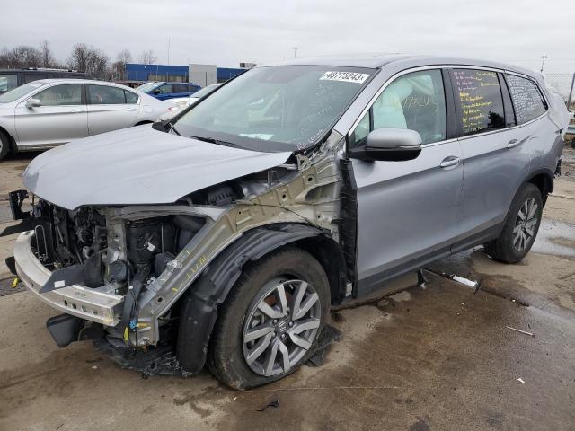 HONDA PILOT EXL 2021 with VIN 5FNYF6H52MB014199 - Photo from auction