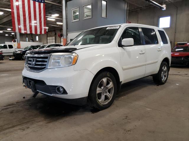 HONDA PILOT EXL 2013 with VIN 5FNYF3H55DB008122 - Photo from auction