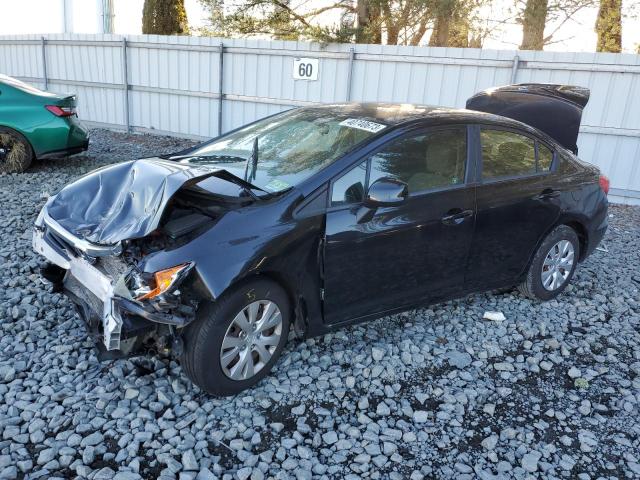 HONDA CIVIC LX 2012 with VIN 19XFB2F56CE340266 - Photo from auction