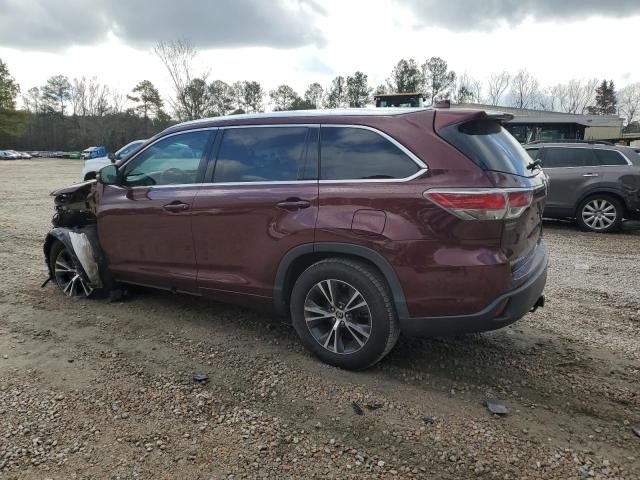 Photo 2 from auction – 2016 TOYOTA HIGHLANDER with VIN 5TDKKRFH7GS141174