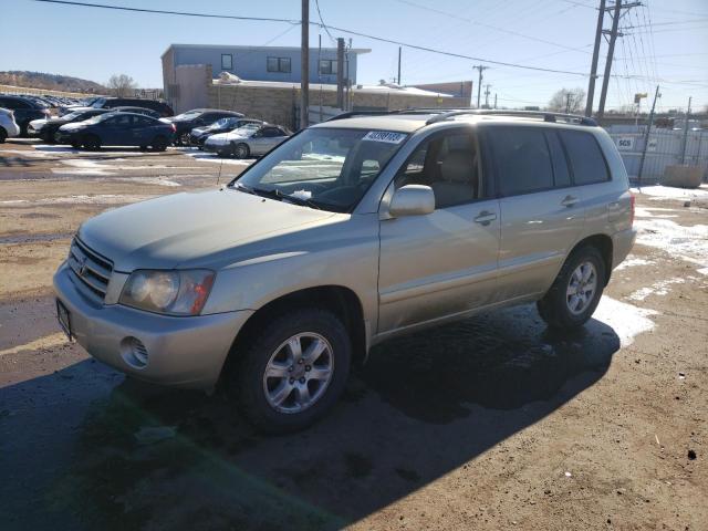 TOYOTA HIGHLANDER 2003 с VIN JTEHF21A730123525 - Фото с аукциона
