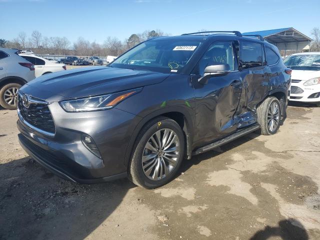 TOYOTA HIGHLANDER 2022 with VIN 5TDFZRBHXNS238689 - Photo from auction