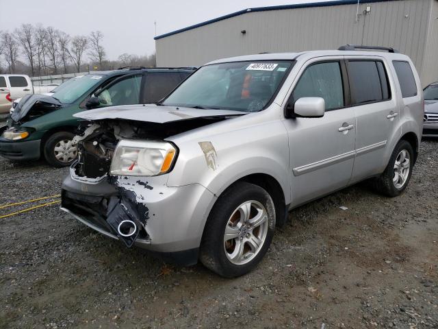HONDA PILOT EXL 2013 with VIN 5FNYF3H53DB009706 - Photo from auction