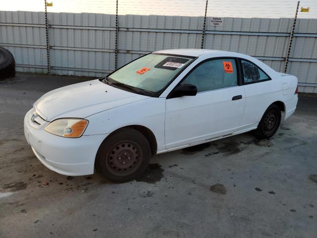 Photo 1 from auction – 2001 HONDA CIVIC DX with VIN 1HGEM212X1L090443