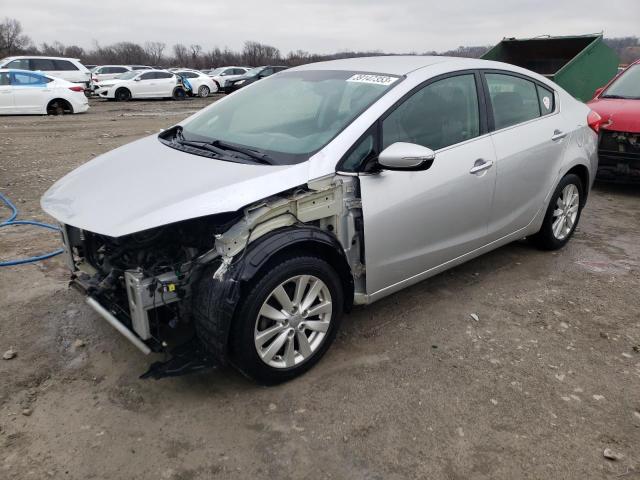 KIA FORTE EX 2014 with VIN KNAFX4A80E5058358 - Photo from auction
