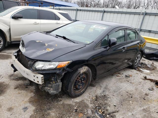 Photo 1 from auction – 2012 HONDA CIVIC LX with VIN 2HGFB2F58CH561731