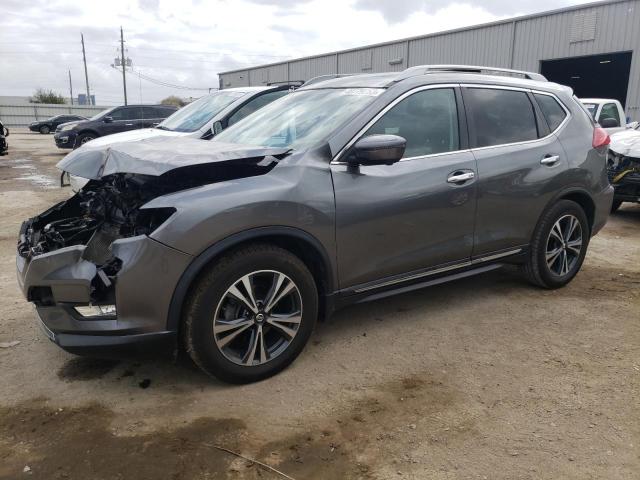 NISSAN ROGUE S 2017 with VIN 5N1AT2MT2HC760240 - Photo from auction
