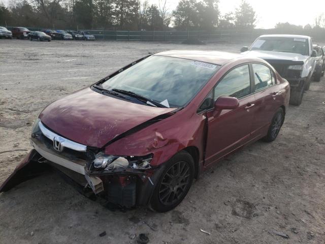 HONDA CIVIC LX 2011 with VIN 19XFA1F59BE014635 - Photo from auction