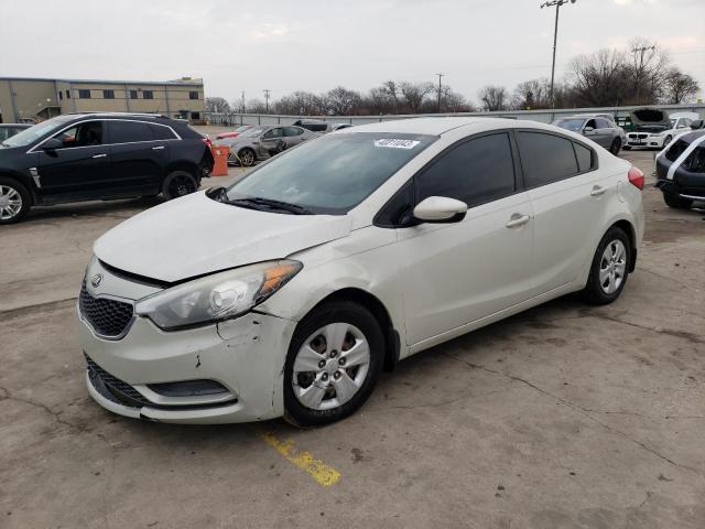 KIA FORTE LX 2015 with VIN KNAFK4A61F5391778 - Photo from auction