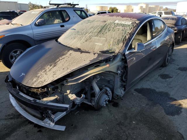TESLA MODEL 3 2018 with VIN 5YJ3E1EA9JF157566 - Photo from auction