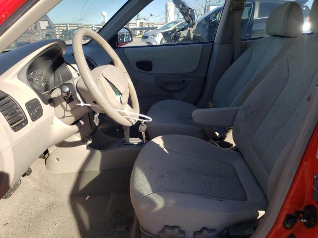 Photo 7 from auction – 2004 HYUNDAI ACCENT GL with VIN KMHCG45C84U525563