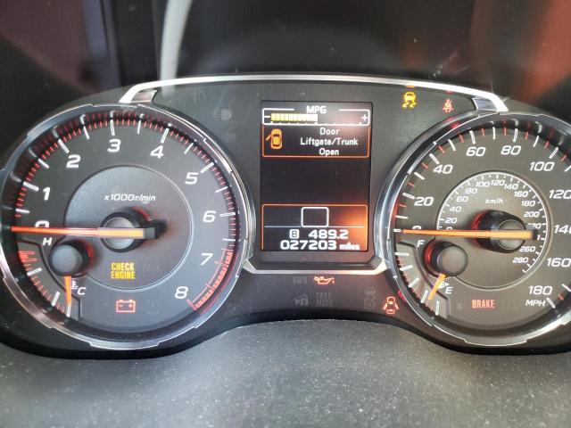Photo 9 from auction – 2019 SUBARU WRX with VIN JF1VA1A62K9826364