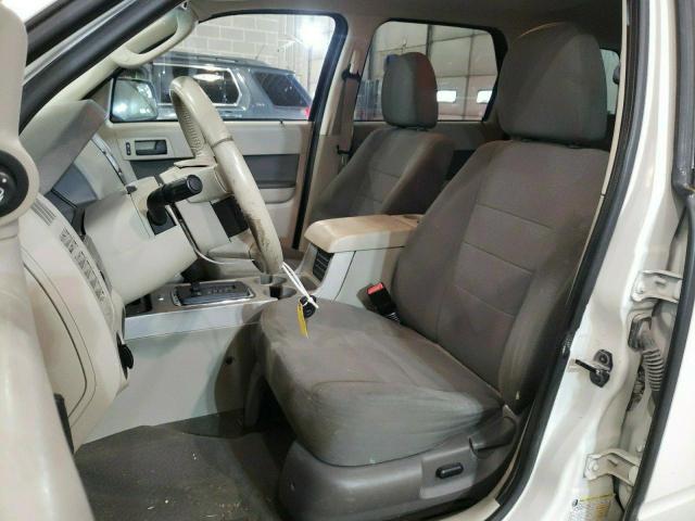 Photo 7 from auction – 2010 FORD ESCAPE XLT with VIN 1FMCU0D78AKA33029