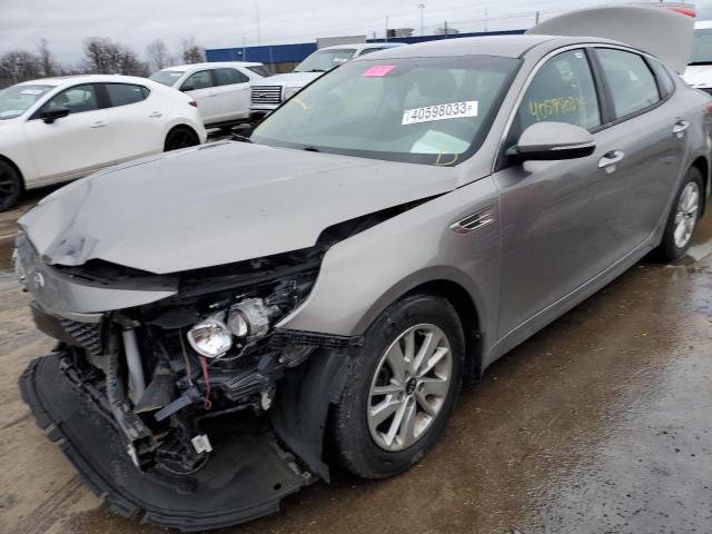 KIA OPTIMA LX 2018 with VIN 5XXGT4L31JG224770 - Photo from auction