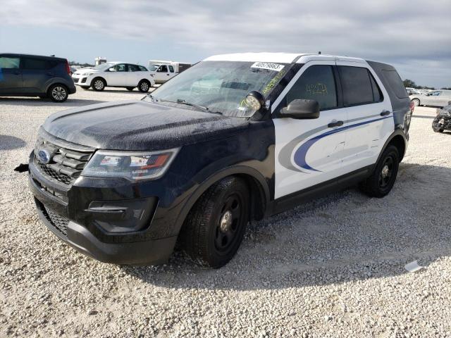 FORD EXPLORER P 2018 with VIN 1FM5K8AR3JGB47218 - Photo from auction
