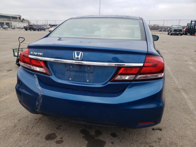 Photo 6 from auction – 2014 HONDA CIVIC LX with VIN 19XFB2F51EE035664