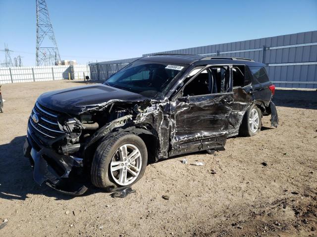 FORD EXPLORER X 2021 with VIN 1FMSK7DH8MGA95864 - Photo from auction