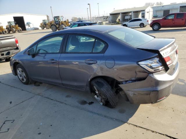 Photo 2 from auction – 2014 HONDA CIVIC LX with VIN 19XFB2F53EE263357