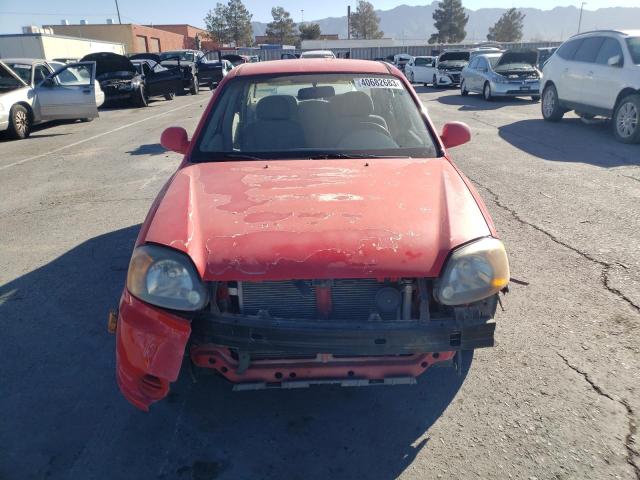 Photo 5 from auction – 2004 HYUNDAI ACCENT GL with VIN KMHCG45C84U525563