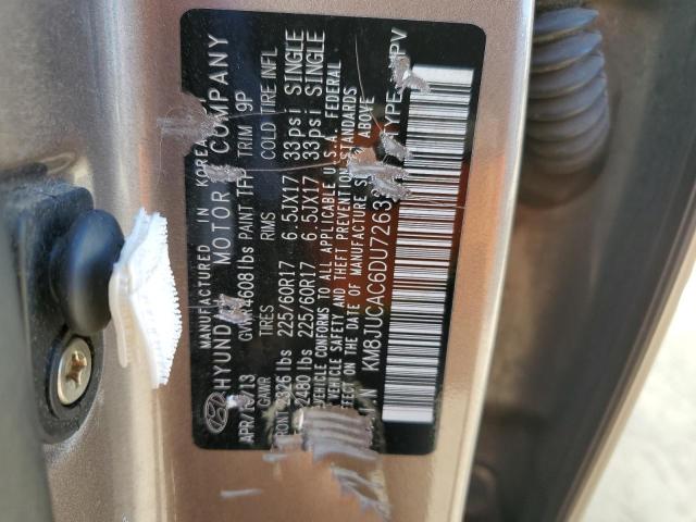 Photo 14 from auction – 2013 HYUNDAI TUCSON GLS with VIN KM8JUCAC6DU726331