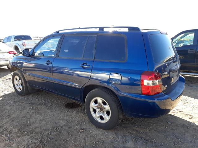 Photo 2 from auction – 2007 TOYOTA HIGHLANDER with VIN JTEDP21A670138101