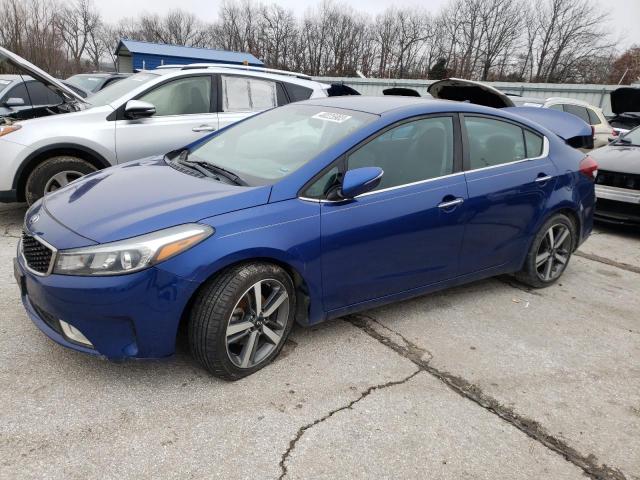 KIA FORTE EX 2017 with VIN 3KPFL4A86HE038963 - Photo from auction