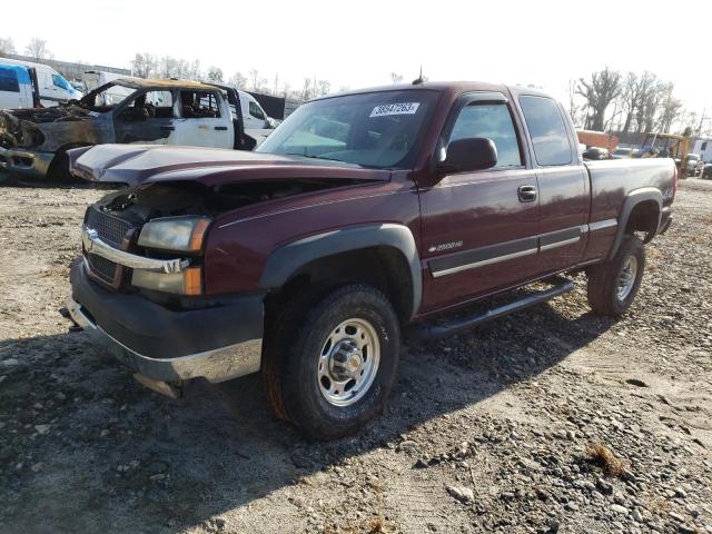 CHEVROLET SILVERADO 2003 with VIN 1GCHK29U93E166605 - Photo from auction