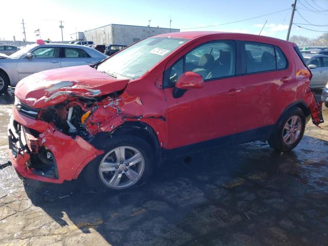 CHEVROLET TRAX LS 2020 with VIN KL7CJKSB3LB345758 - Photo from auction