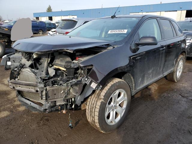 FORD EDGE SEL 2013 with VIN 2FMDK4JC9DBB52547 - Photo from auction