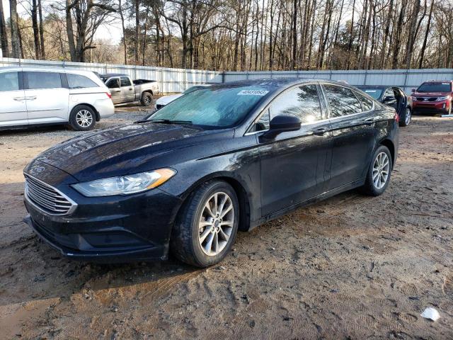 FORD FUSION SE 2017 with VIN 3FA6P0H74HR125446 - Photo from auction
