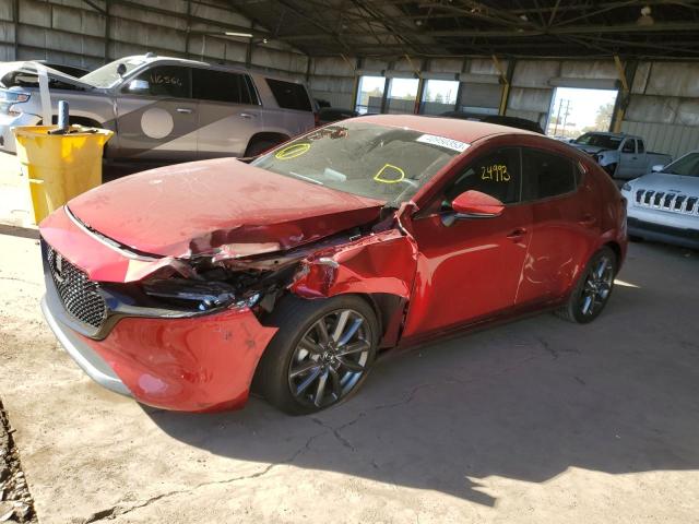 MAZDA 3 2020 with VIN JM1BPALMXL1166646 - Photo from auction