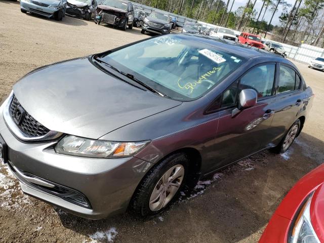 Photo 1 from auction – 2013 HONDA CIVIC LX with VIN 2HGFB2F55DH505621