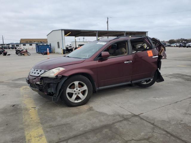 NISSAN MURANO SL 2005 with VIN JN8AZ08TX5W310481 - Photo from auction