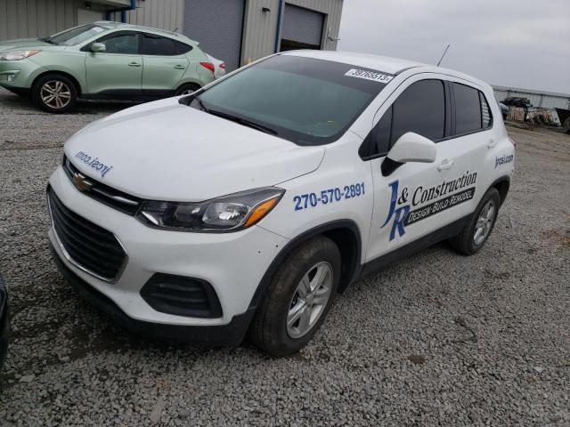 CHEVROLET TRAX LS 2020 with VIN KL7CJKSB7LB322936 - Photo from auction