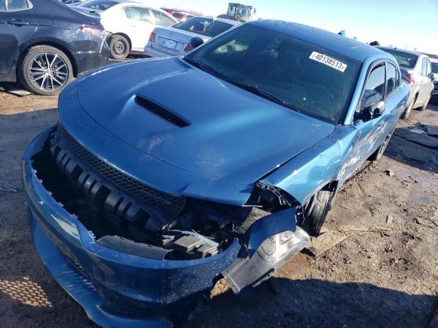 DODGE CHARGER R/ 2020 with VIN 2C3CDXCTXLH195822 - Photo from auction