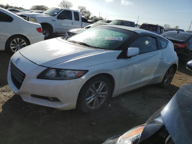 HONDA CR-Z EX 2012 with VIN JHMZF1D67CS002684 - Photo from auction
