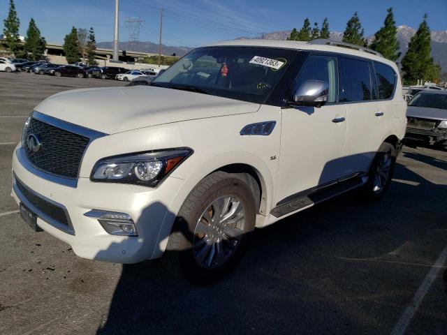 INFINITI QX80 2016 with VIN JN8AZ2ND4G9801493 - Photo from auction