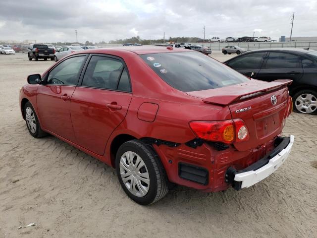 Photo 2 from auction – 2009 TOYOTA COROLLA BA with VIN JTDBL40E49J050524