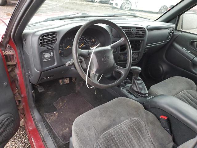 Photo 8 from auction – 2002 CHEVROLET BLAZER with VIN 1GNCS18W32K147949