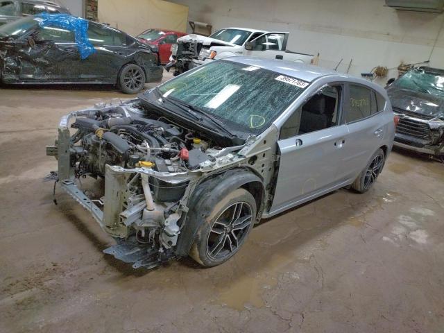 SUBARU IMPREZA 2018 with VIN 4S3GTAA67J1707221 - Photo from auction