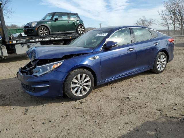 KIA OPTIMA EX 2017 with VIN 5XXGU4L36HG158353 - Photo from auction