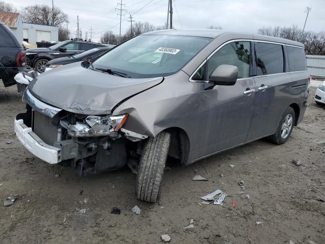 NISSAN QUEST S 2015 with VIN JN8AE2KP2F9125974 - Photo from auction