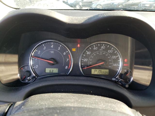 Photo 9 from auction – 2012 TOYOTA COROLLA BA with VIN 5YFBU4EE1CP034127