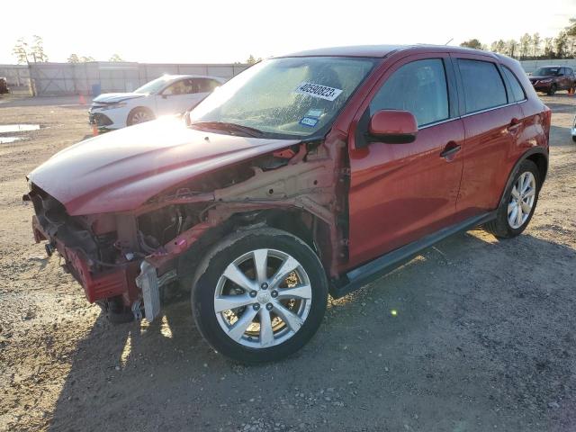 MITSUBISHI OUTLANDER 2014 with VIN 4A4AP4AU1EE004862 - Photo from auction