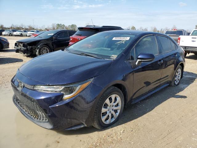 TOYOTA COROLLA LE 2020 with VIN 5YFEPRAE1LP059293 - Photo from auction