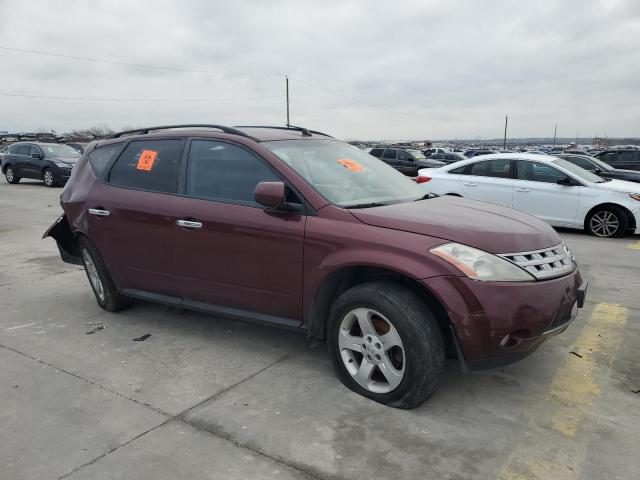 Photo 4 from auction – 2005 NISSAN MURANO SL with VIN JN8AZ08TX5W310481