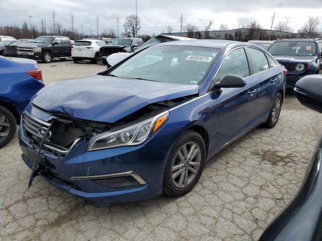 HYUNDAI SONATA SE 2015 with VIN 5NPE24AF7FH104720 - Photo from auction
