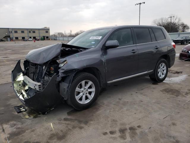 TOYOTA HIGHLANDER 2013 with VIN 5TDZA3EH5DS034216 - Photo from auction